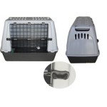 Bracco 80 Trasportino Autovettura per Cani e Gatti (cm 77x43x51h) GRIGIO