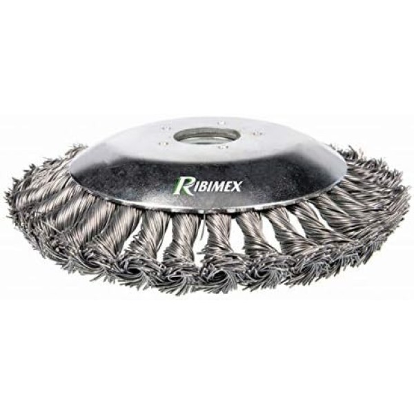 RIBIMEX PRDFT.M150 Testina per il diserbo con fili metallici