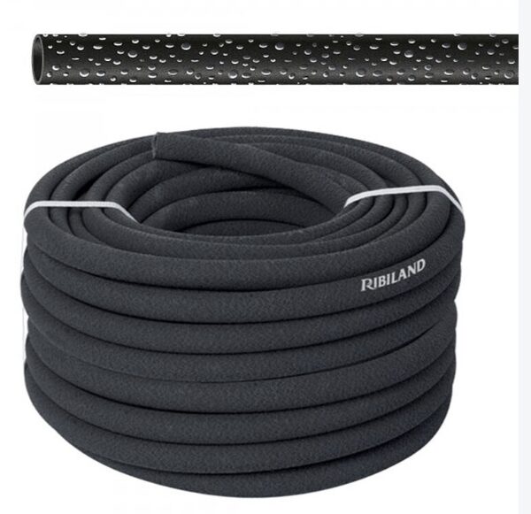 Ribimex PRTP25 Tubo poroso tubìdrop Lunghezza 25 m, Plastica