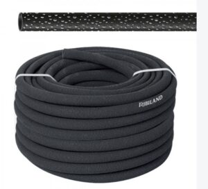 Ribimex PRTP50 Tubo Tubi Drop, Poroso, Lunghezza 50 m Nero,
