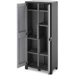 KETER ARMADIO PORTASCOPE TITAN XL cm. 80x44x182 h Antracite/Grigio IMPERMEABILE