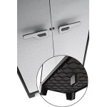 KETER ARMADIO PORTASCOPE TITAN XL cm. 80x44x182 h Antracite/Grigio IMPERMEABILE