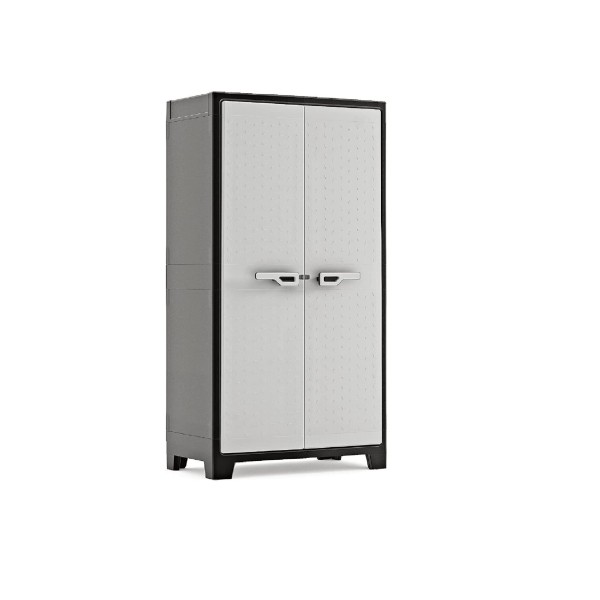 KETER ARMADIO TUTTOPIANI TITAN XL cm. 80x44x182h - Antracite/Grigio IMPERMEABILE