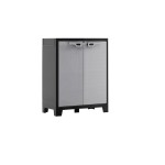 Keter armadio basso titan xl cm. 80x44x100 h col. antracite/grigio Impermeabile