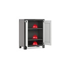 Keter armadio basso titan xl cm. 80x44x100 h col. antracite/grigio Impermeabile