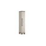 ARMADIO RESINA SLIM AD 1 ANTA TUTTOPIANI EXCELLENCE SABBIA 45X33X182 CM - KETER