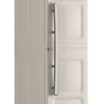 ARMADIO RESINA SLIM AD 1 ANTA TUTTOPIANI EXCELLENCE SABBIA 45X33X182 CM - KETER