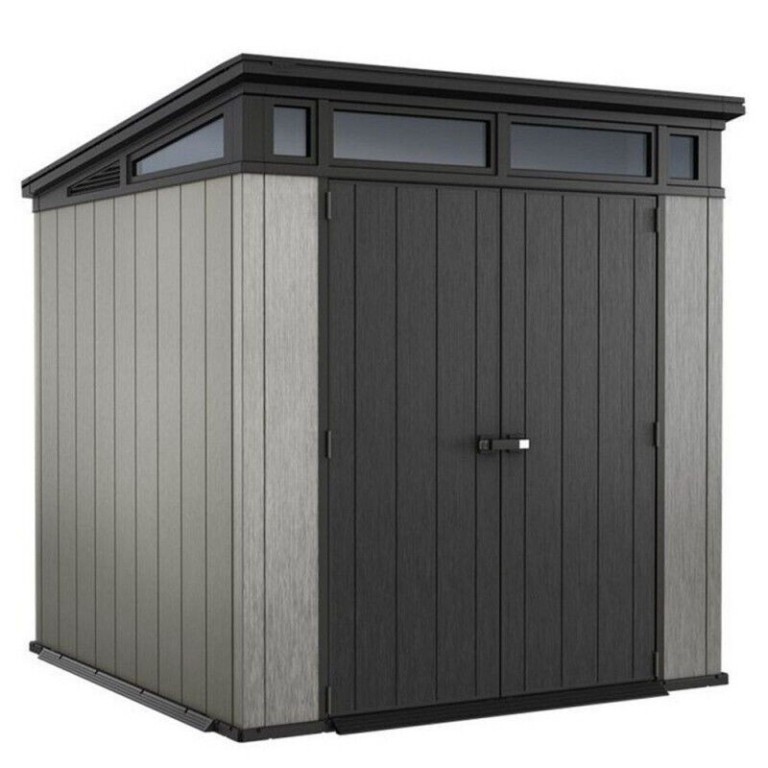 BOX CASETTA KETER CAPANNO IN RESINA DA GIARDINO ARTISAN 7X7 cm 214x218x226h