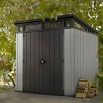BOX CASETTA KETER CAPANNO IN RESINA DA GIARDINO ARTISAN 7X7 cm 214x218x226h