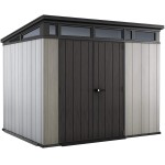 BOX CASETTA KETER CAPANNO IN RESINA DA GIARDINO ARTISAN 9x7 cm 278x218x226h