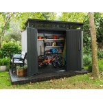 BOX CASETTA KETER CAPANNO IN RESINA DA GIARDINO ARTISAN 9x7 cm 278x218x226h