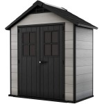 BOX CASETTA DA GIARDINO CM 230X125X253H KETER OAKLAND 754