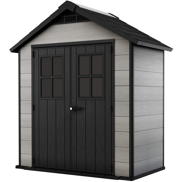 BOX CASETTA DA GIARDINO CM 230X125X253H KETER OAKLAND 754