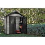 BOX CASETTA DA GIARDINO CM 230X125X253H KETER OAKLAND 754