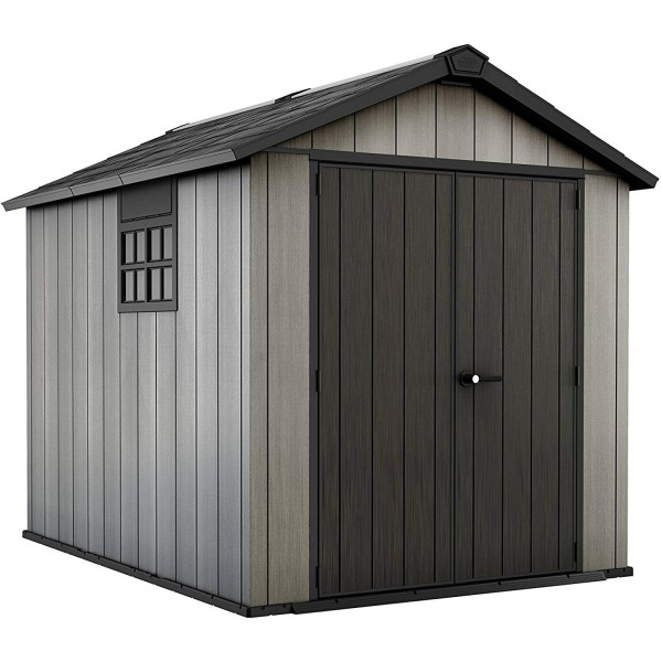 BOX CASETTA DA GIARDINO 229X287X242H CM KETER OAKLAND 759