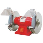 SMERIGLIATRICE MOLA DA BANCO MISTRAL 150W 2 DISCHI IN PIETRA 150mm MOD: PH150