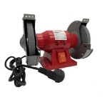 SMERIGLIATRICE MOLA DA BANCO MISTRAL 150W 2 DISCHI IN PIETRA 150mm MOD: PH150