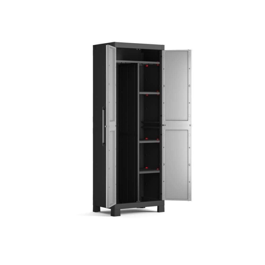 ARMADIO KETER PORTASCOPE DETROIT IN RESINA cm 65X45X182h IMPERMEABILE DA ESTERNO