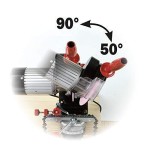 RIBIMEX PRS660 - Affilacatene affila mola per catene motosega angolo regolabile elettrico 85W