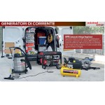 Powerx Generatore corrente 4 tempi benzina ph5500c - 5,5 kw hp 15