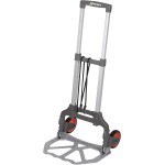 RIBIMEX PRCDPL/IT CARRELLO PORTA PACCHI PIEGHEVOLE RICHIUDIBILE PEDANA ALLUMINIO 80KG PORTAPACCHI