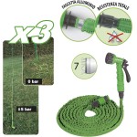 Ribimex PRTEX30 Tubo Estensibile Boomerang Lunghezza 10mt che si estende fino a 30mt