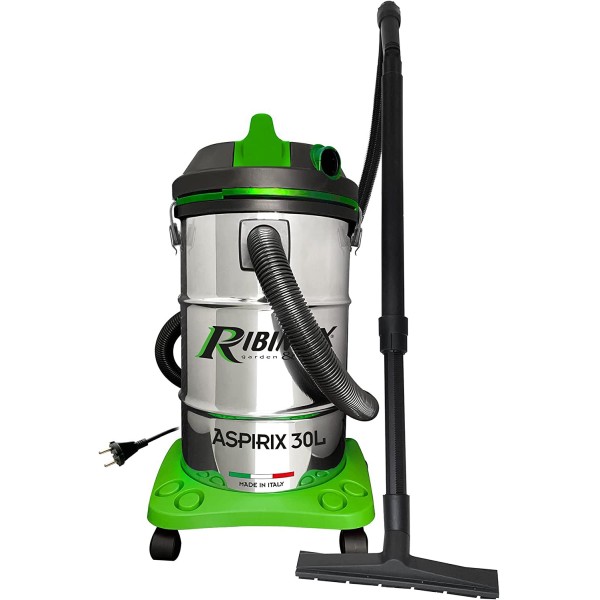 RIBIMEX - PRASP30IT - Bidone aspira solidi e liquidi 30 L - 1200 W