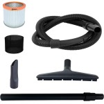 RIBIMEX - PRASP30IT/PEX - Bidone aspira solidi e liquidi con presa 30 L - 1200 W