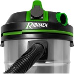 RIBIMEX - PRASP30IT/PE - Bidone aspira solidi e liquidi con presa automatica 30 L - 1200 W