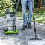 RIBIMEX - PRASP30IT/PE - Bidone aspira solidi e liquidi con presa automatica 30 L - 1200 W