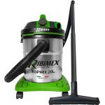 RIBIMEX - PRASP20IT/PEX - Bidone aspira solidi e liquidi con presa 20 L - 1200 W