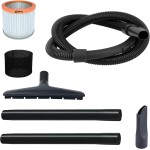 RIBIMEX - PRASP20IT/PEX - Bidone aspira solidi e liquidi con presa 20 L - 1200 W