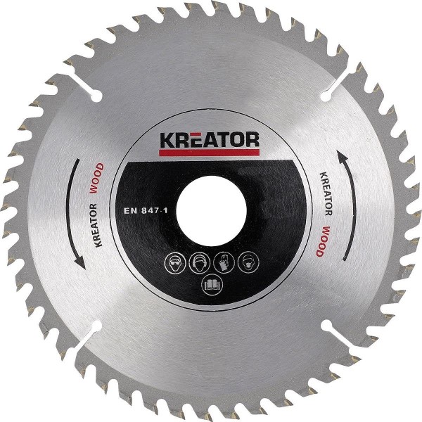 KREATOR KRT021301 - LAMA PER SEGA CIRCOLARE PER ALLUMINIO, Ø 250 X 3 MM, 48 DENTI
