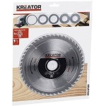 KREATOR KRT021250 - LAMA PER SEGA CIRCOLARE PER ALLUMINIO, Ø 216 X 3 MM, 60 DENTI