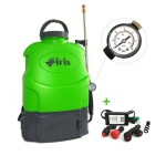 Pompa Irroratrice a Batteria Litio a Spalla Iris Garden E-Life 16LT Autonomia 5h