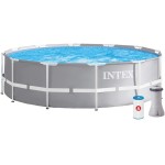 PISCINA CON TELAIO 'LINEA PRISM FRAME' cm 366 x 99 - capacità 8592 LT