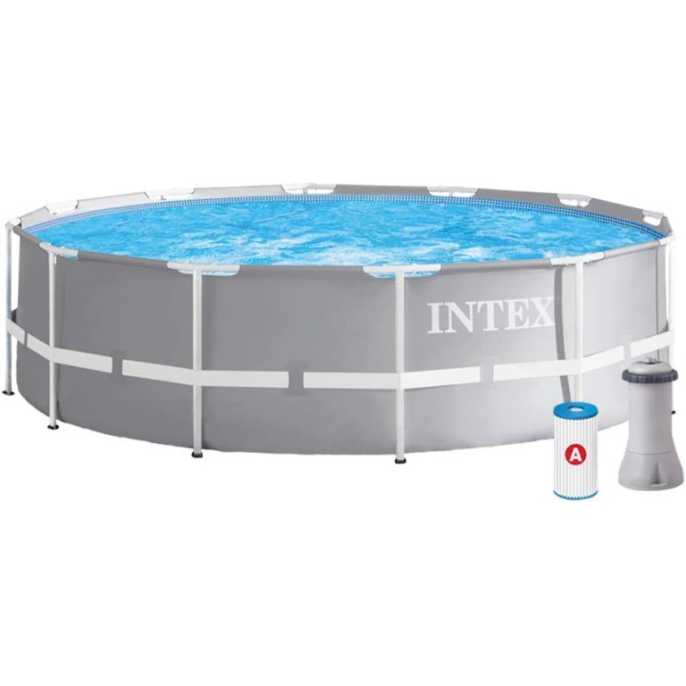 PISCINA CON TELAIO 'LINEA PRISM FRAME' cm 366 x 99 - capacità 8592 LT