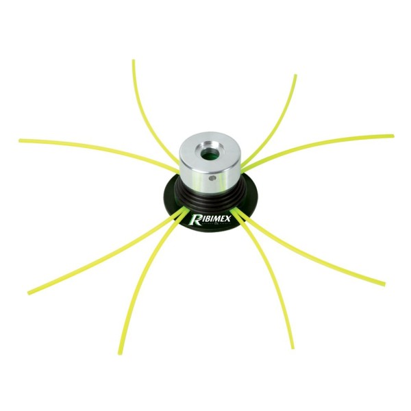 Testina per decespugliatore universale Ribimex in alluminio 4 fili 3mm x 38 cm
