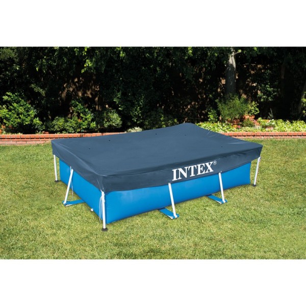 INTEX COPRIPISCINA RETTANGOLARE FRAME cm. 450x220