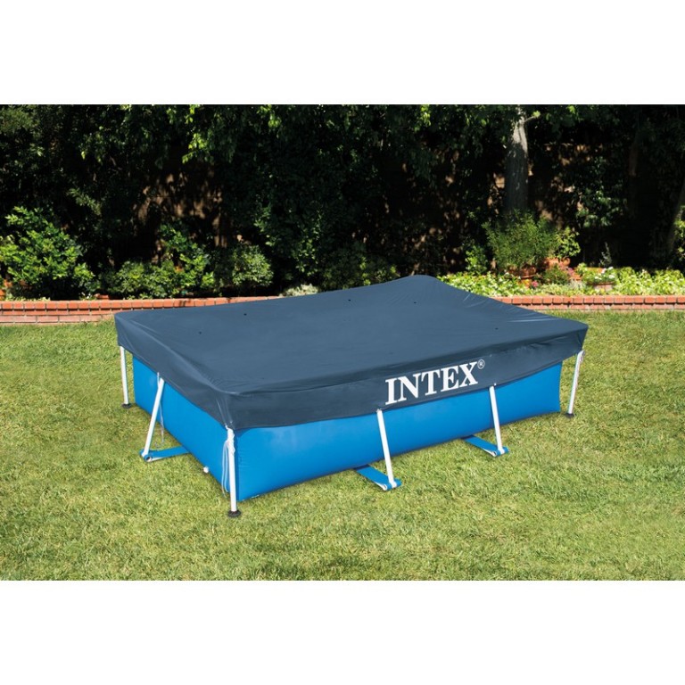 INTEX COPRIPISCINA RETTANGOLARE FRAME cm. 450x220