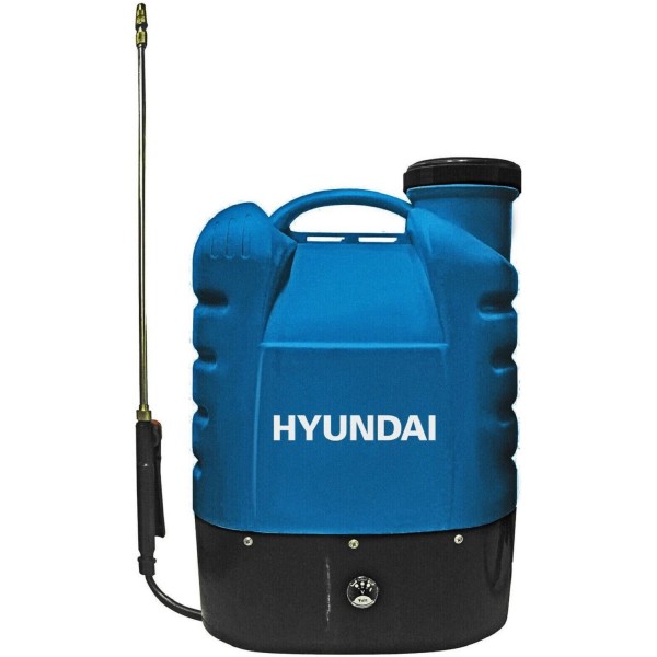POMPA IRRORATRICE HYUNDAI A SPALLA 16 LT BATTERIA A LITIO 12V AUTONOMIA 5h 25920