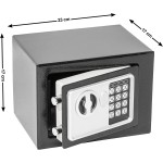 CASSAFORTE ELETTRONICA UTILIA SECURITY CHIUSURA CON COMBINATORE cm 23x17x17H