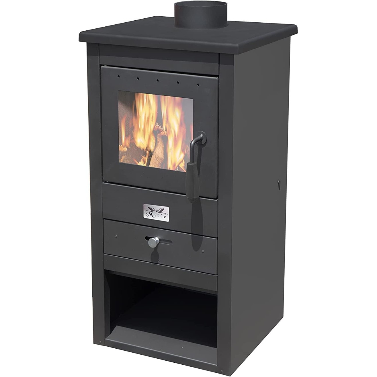 Stufa a Legna e Carbone "ATHENA" 13Kw