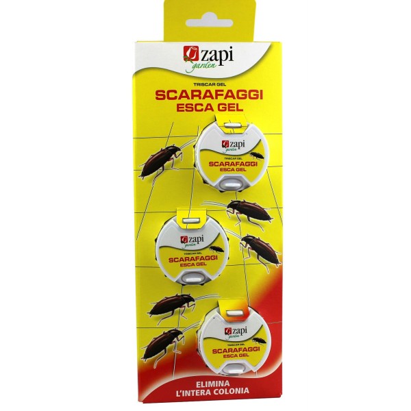 ESCA SCARAFAGGI GEL ZAPI 3 TRAPPOLE GEL "TRISCAR GEL"