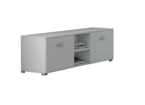 ARMADIO SCARPIERA INGRESSO 2 ANTE BIANCA NOBILITATO MELAMINICO - L120xP40xH42 CM