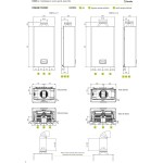SCALDINO SCALDABAGNO A GAS BERETTA FONTE LX 11 LITRI CAMERA APERTA GPL