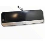 TERMOVENTILATORE PTC SPLIT NIKLAS ELEGANT NERO 2000W PARETE