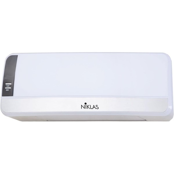 TERMOVENTILATORE PTC SPLIT NIKLAS ELEGANT BIANCO 2000W PARETE