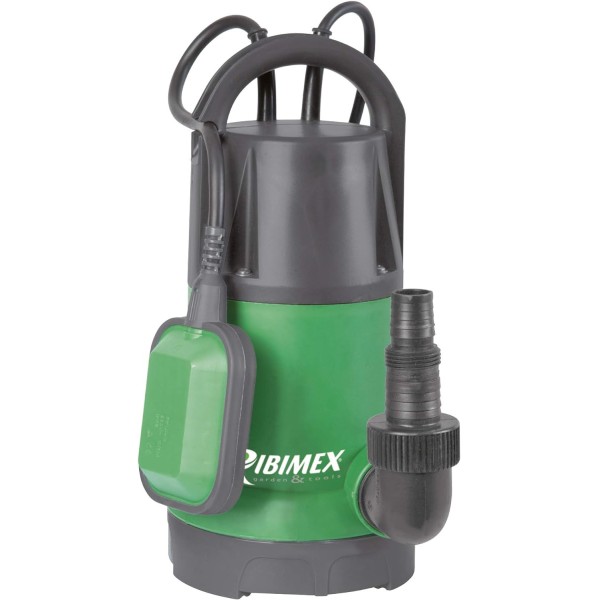 Ribimex PRPVC755CC Pompa sommersa Mista acque Chiare/Scure 750 W, Verde/Grigio, 36x13x20 cm