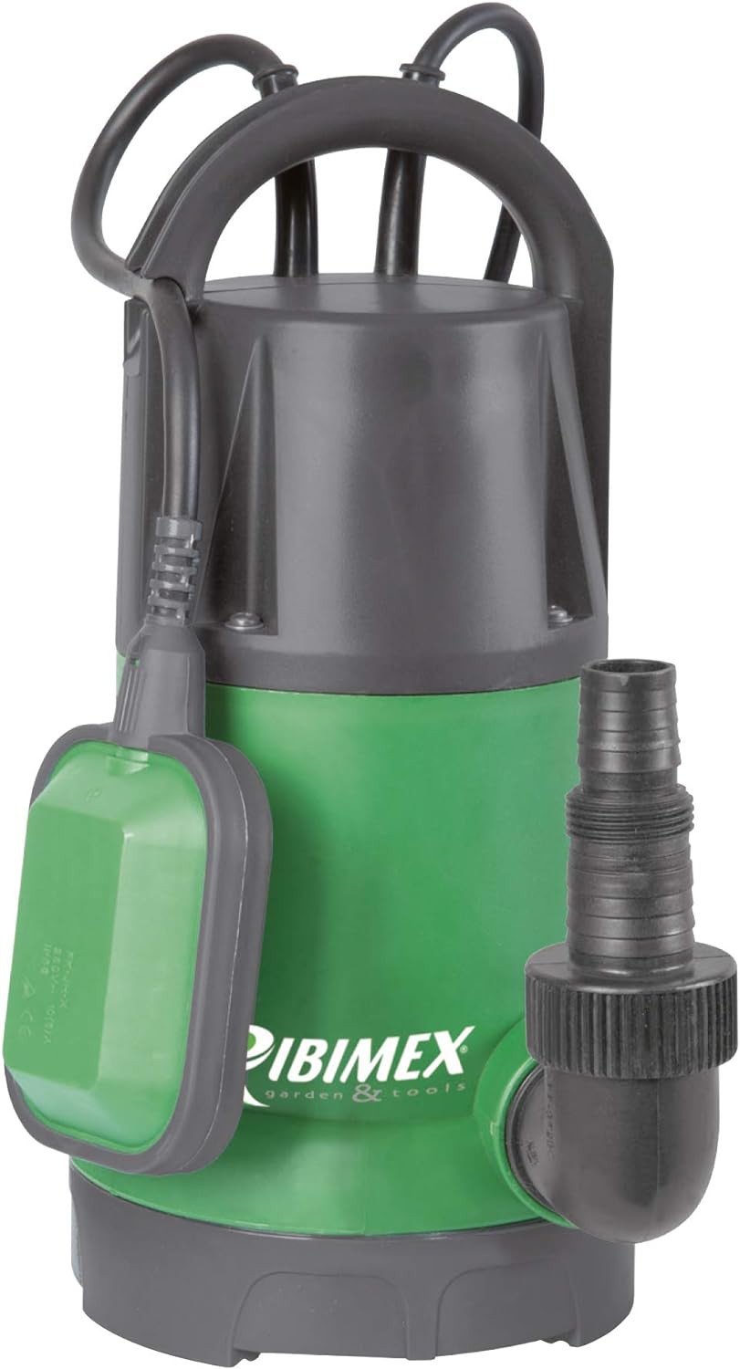 Ribimex PRPVC755CC Pompa sommersa Mista acque Chiare/Scure 750 W, Verde/Grigio, 36x13x20 cm Ribimex PRPVC755CC Pompa sommersa Mista acque Chiare/Scure 750 W, Verde/Grigio, 36x13x20 cm